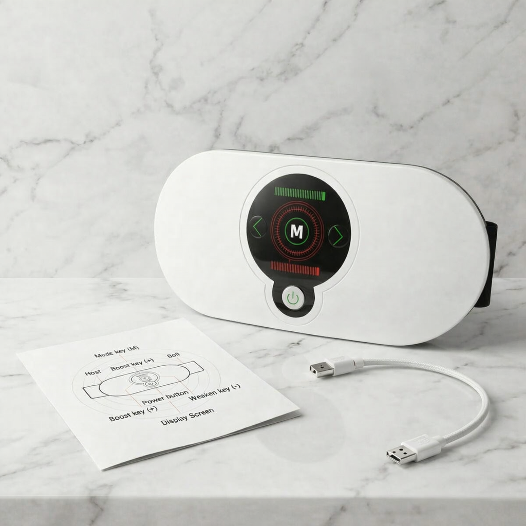 Cinturón Térmico de Alivio y Masaje